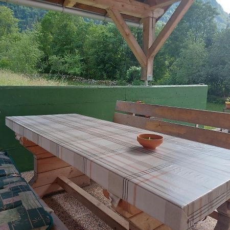 Apartmaji Katrc Soča Dış mekan fotoğraf