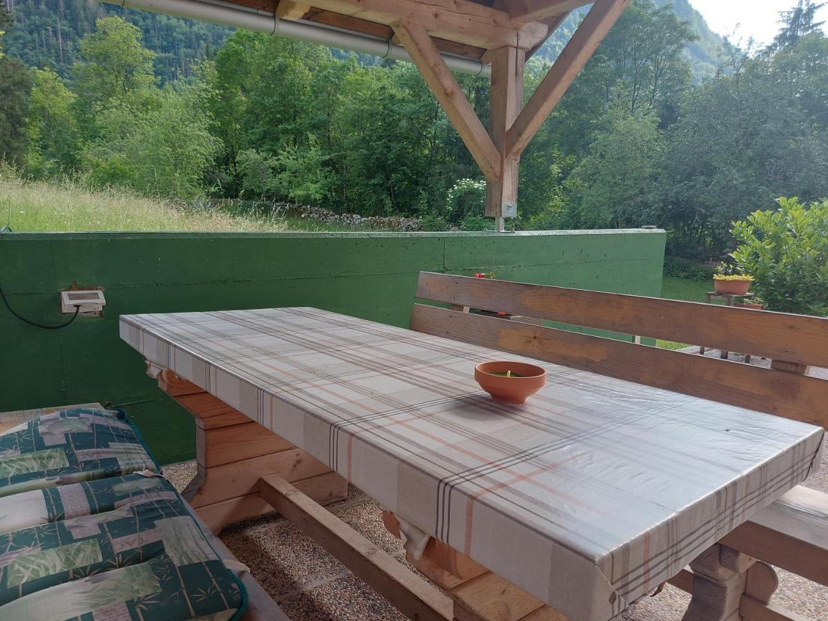 Apartmaji Katrc Soča Dış mekan fotoğraf