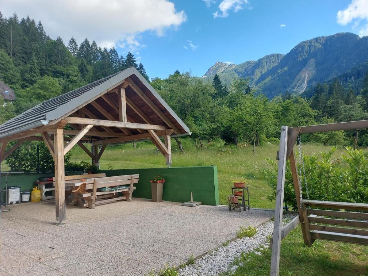 Apartmaji Katrc Soča Dış mekan fotoğraf