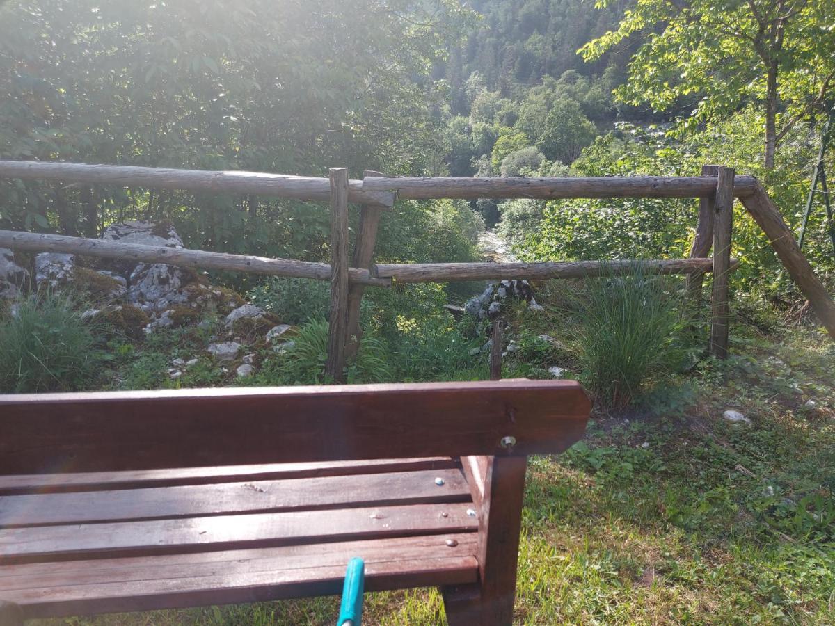 Apartmaji Katrc Soča Dış mekan fotoğraf