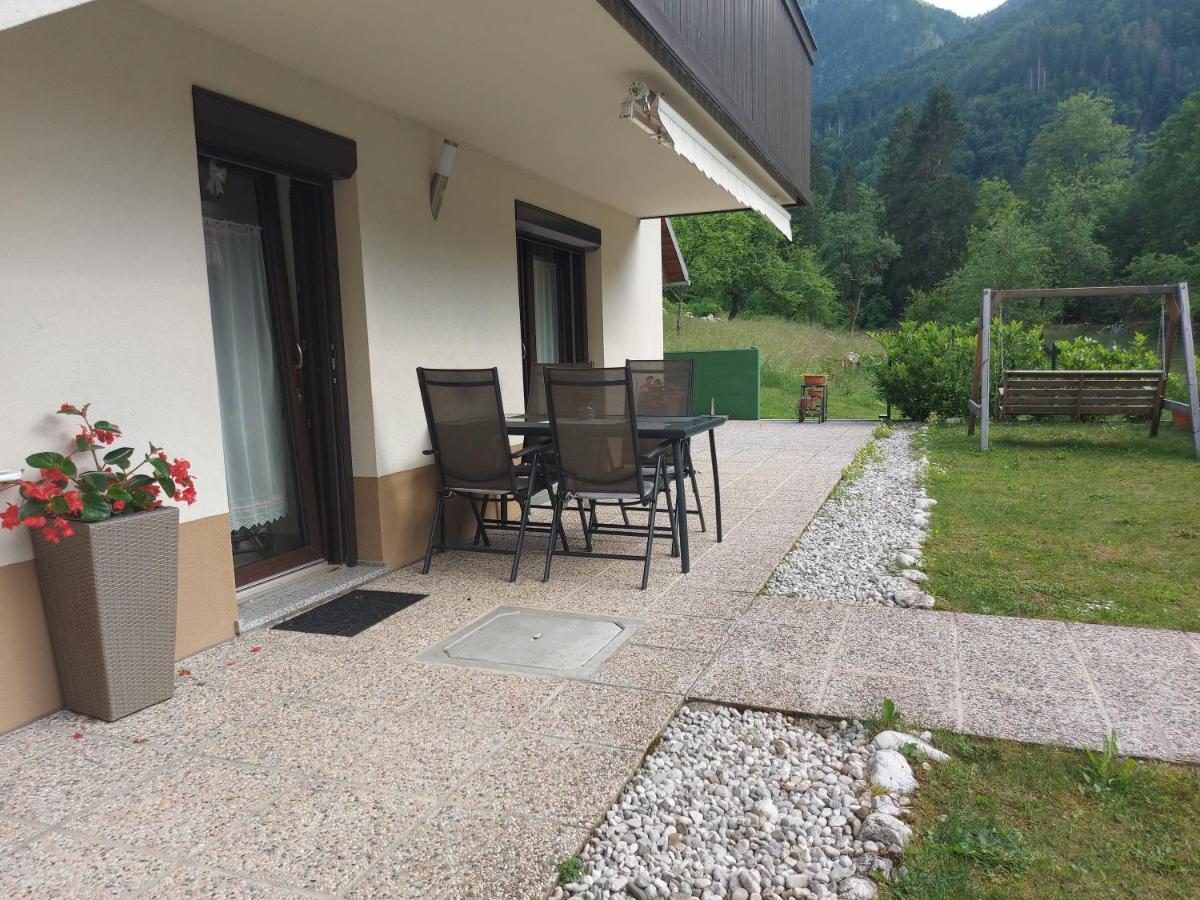 Apartmaji Katrc Soča Dış mekan fotoğraf