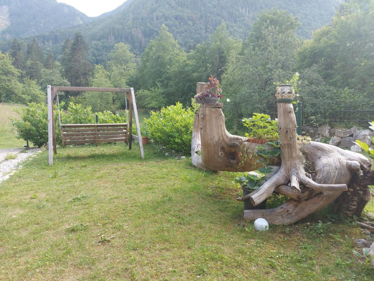 Apartmaji Katrc Soča Dış mekan fotoğraf