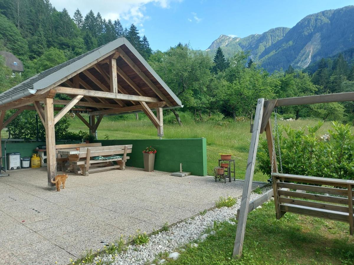 Apartmaji Katrc Soča Dış mekan fotoğraf