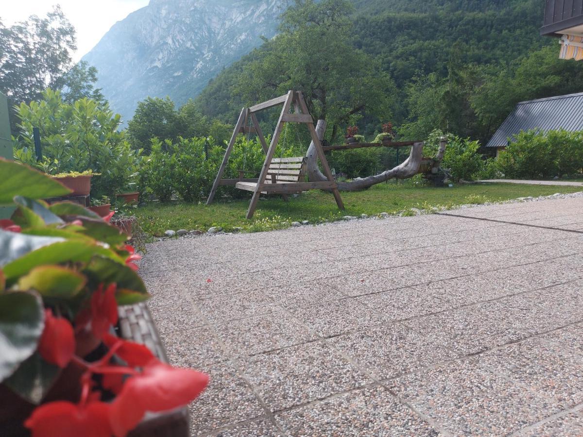Apartmaji Katrc Soča Dış mekan fotoğraf