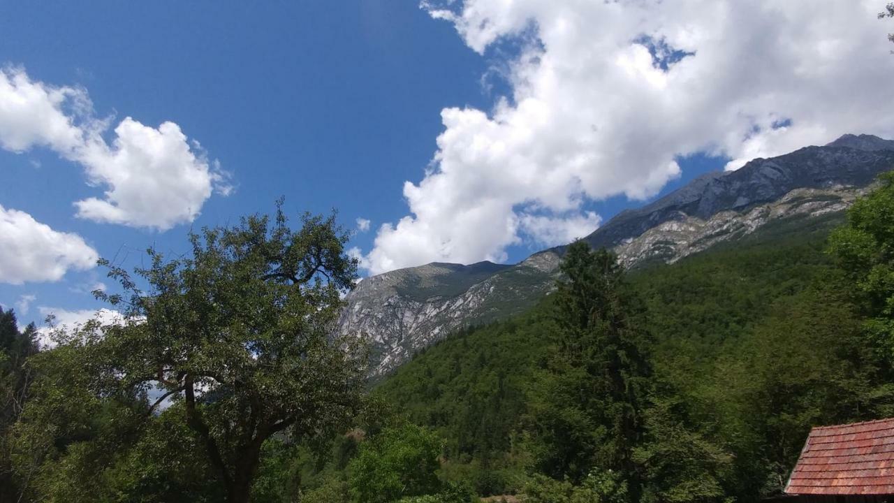 Apartmaji Katrc Soča Dış mekan fotoğraf