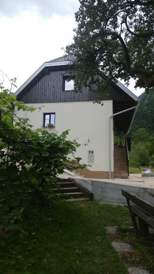 Apartmaji Katrc Soča Dış mekan fotoğraf